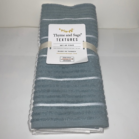 Thyme & Sage 100% Premium Cotton Hand Towels, 4-Pk - Picture 3 of 14